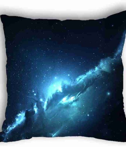 Anlye Galaxy Pillowcase Dark Nebula Pillow Cover Blue Star Cushions Cover Throw Pillow Cases