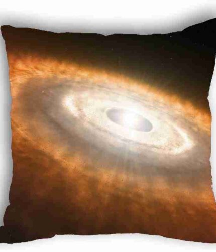 Anlye Yellow Milky Way Pillow case Throw Pillow Cover for Outdoor Cushions Patio Chairs
