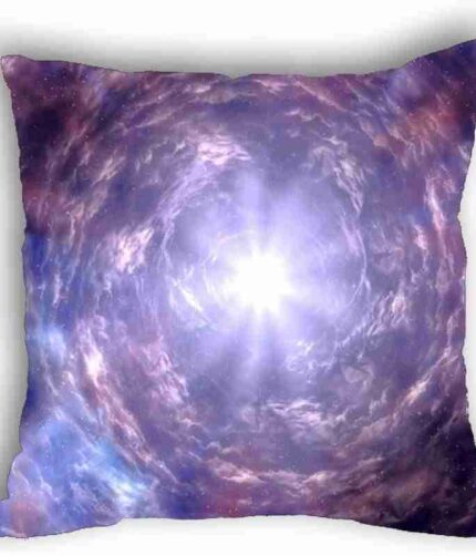 Anlye Purple Sun & Clouds Pillowcase Galaxy Pillow Covers for IKEA Sofa Body Pillow 18x18