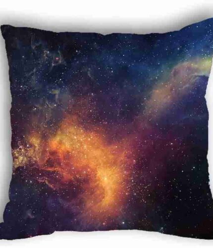 Anlye Galaxy Pillowcase Erupt Star Cushions Cover Satin Pillowcase Silk Like Soft Small Pillow Cases