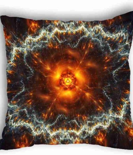 Anlye Design red Unique Eye Outer Space Pillowcase Rocking Chair Cushions Cover Patio Cushions Cover