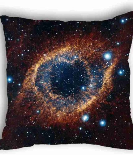 Anlye Eye Black Hole Pillowcase Silk Body Pillow Cover Square 18x18 Throw Pillowcase